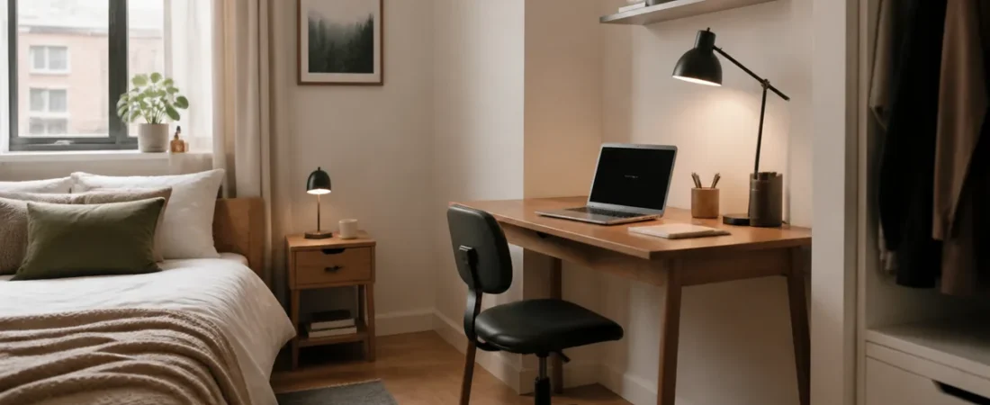 How to Create a Productive Home Office in a Bedroom