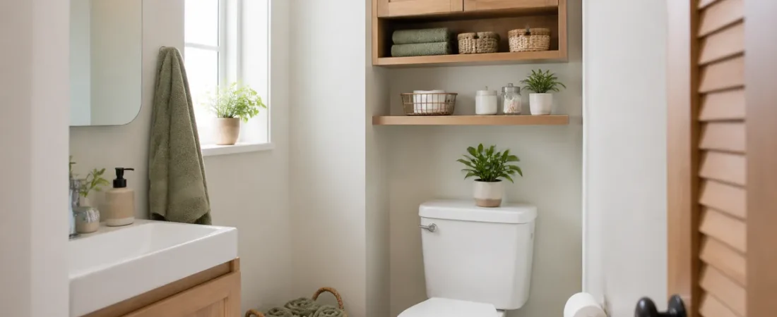 Best Over-the-Toilet Storage Ideas for Small Bathrooms