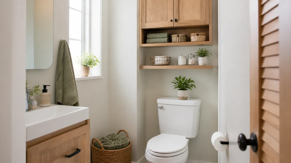 Best Over-the-Toilet Storage Ideas for Small Bathrooms