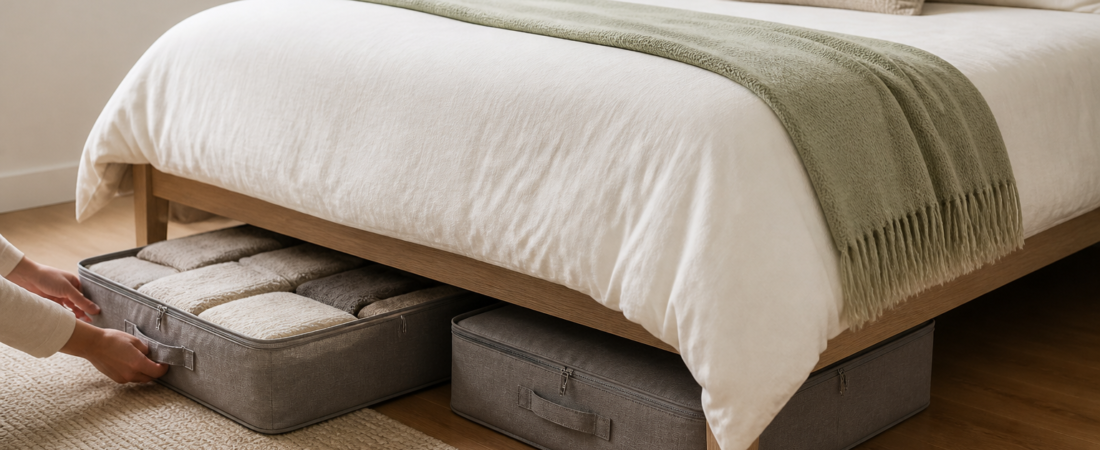 Best Under-Bed Storage Containers for Small Bedrooms