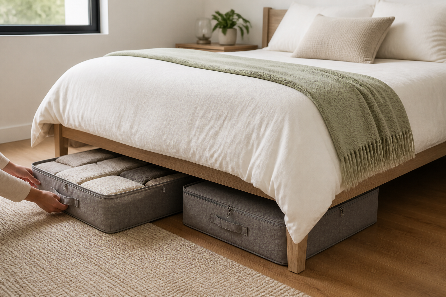Best Under-Bed Storage Containers for Small Bedrooms