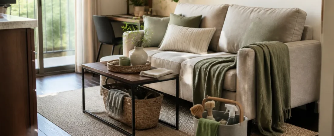 A Simple Weekly Reset Routine for a Small Apartment